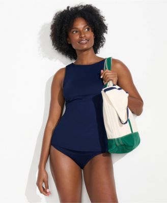 Women's Long Tummy Control High Waisted Bikini Swim Bottoms