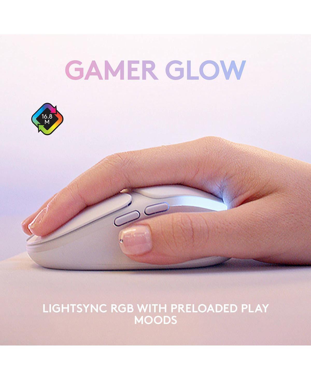 Logitech G705 Wireless Gaming Mouse with Lightsync Rgb Lighting (White Mist)