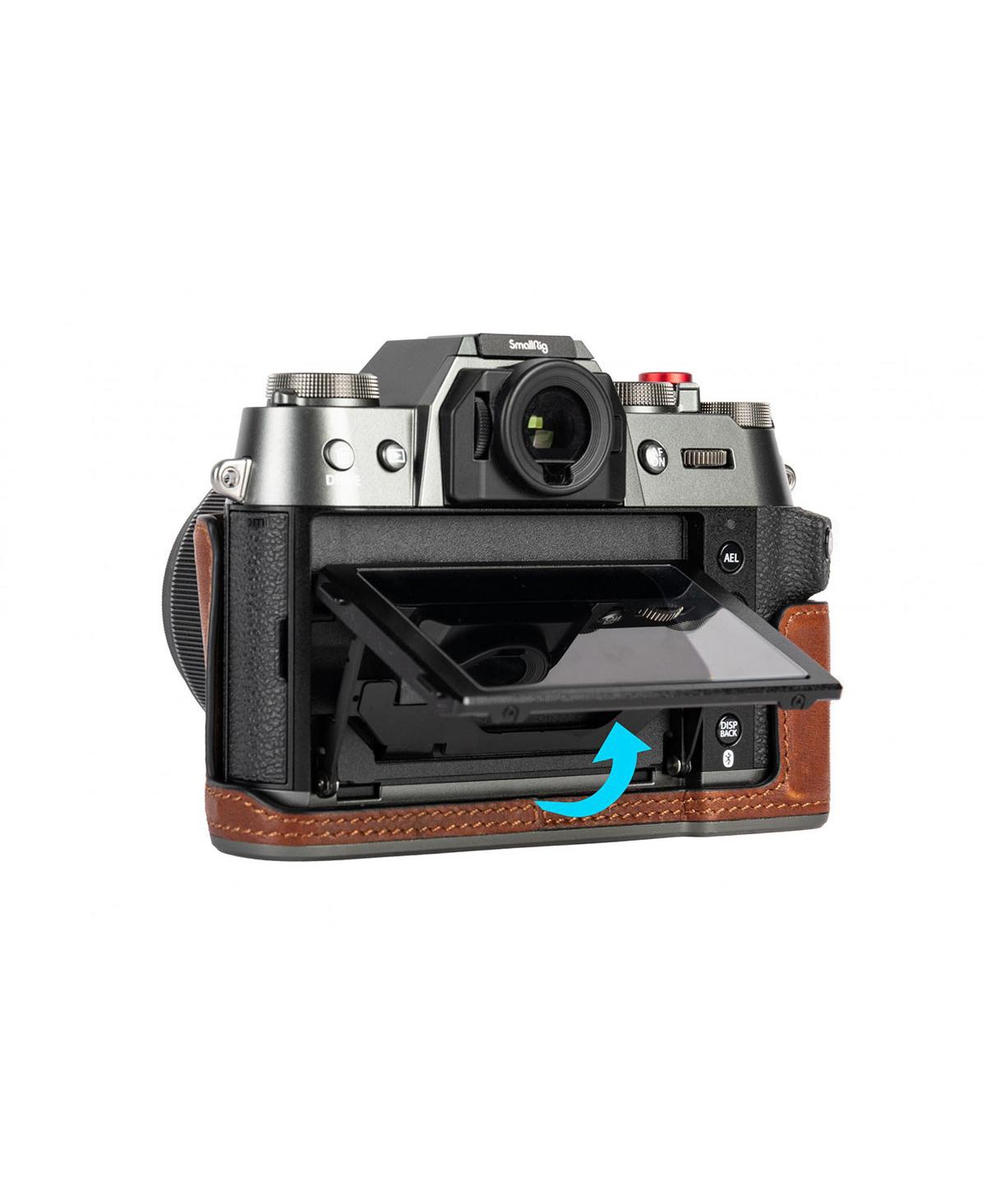 SmallRig SmallRig Leather Half Case Kit for Fujifilm X-T50, Brown