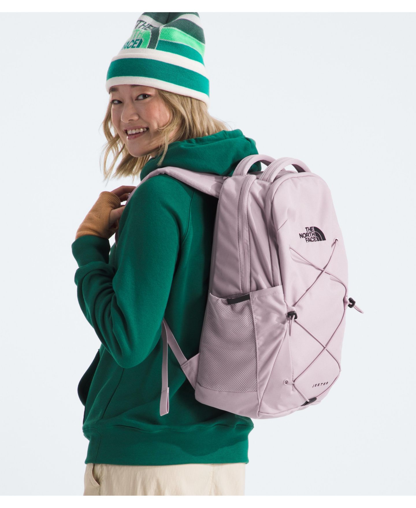 Рюкзак The North Face Jester, цвет: Фиолетовый / Чёрный — фото 6