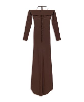 Women's Maxi Dress with Glove Accessory