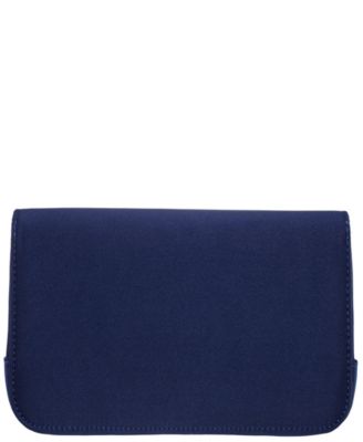 Art Deco Crystal Ornament Magnetic Snap Clutch