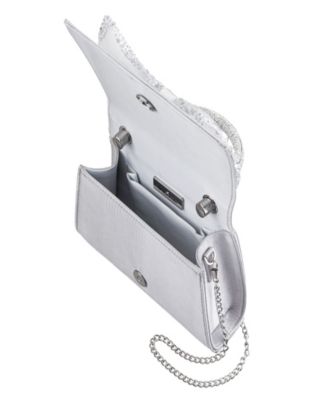 Crystal Magnetic Snap Satchel Bag