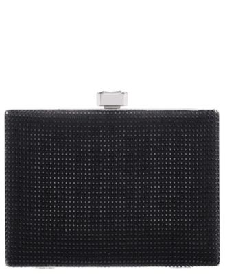 Crystal Minaudiere Lift Lock Clutch