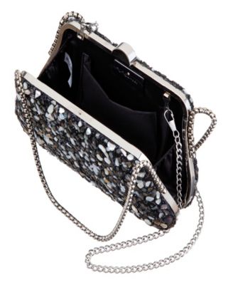 Rock Candy Minaudiere Crystal Lift Lock Clutch
