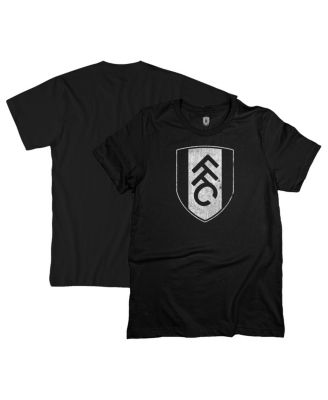 1863FC - Men's Black Fulham Mono Badge T-Shirt