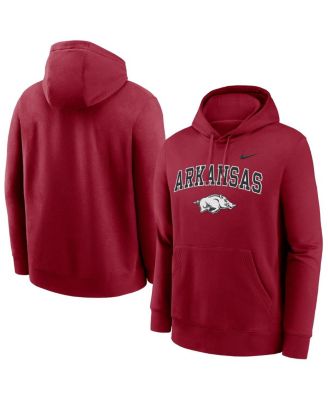 Nike - Men's Cardinal Arkansas Razorbacks Club Pullover Hoodie