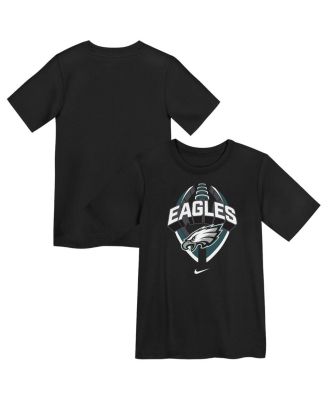 Nike - Preschool Black Philadelphia Eagles Icon Legend Dri-FIT T-Shirt