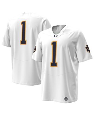 Under Armour - Men's White Notre Dame Fighting Irish Premier Football Jersey