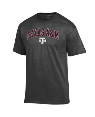 Men's Charcoal Texas A&M Aggies Arched Logo T-Shirt