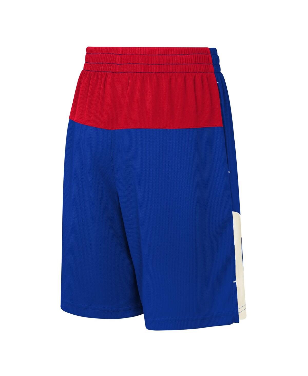 Outerstuff Big Boys And Girls Royal Buffalo Bills Fandemonium Mesh Shorts In Blue