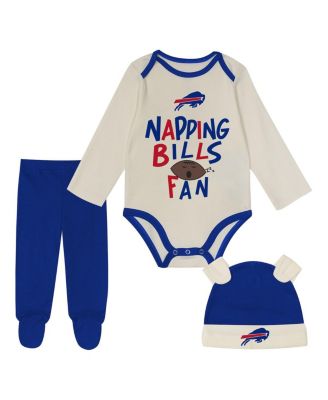 Outerstuff - Baby Boys and Girls Royal Buffalo Bills Little Champ Three-Piece Set