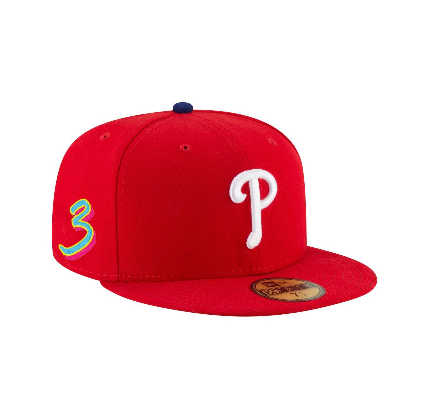 Men's Bryce Harper Red Philadelphia Phillies 2025 Player’s Weekend 59FIFTY Fitted Hat