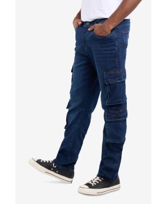 Men's Straight Fit Cargo Jeans