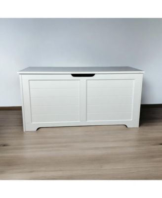 Cat Litter Box Enclosure Furniture - White