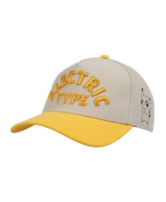 Pok&eacute;mon Electric Type Yellow & White A-Frame Snapback Hat