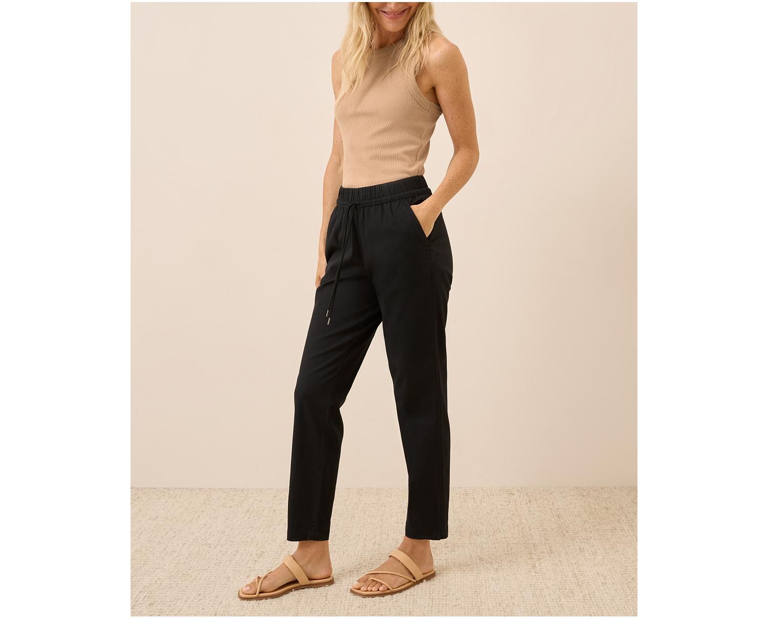 Women's The Jess Roll-Up Pant In Midweight Twill