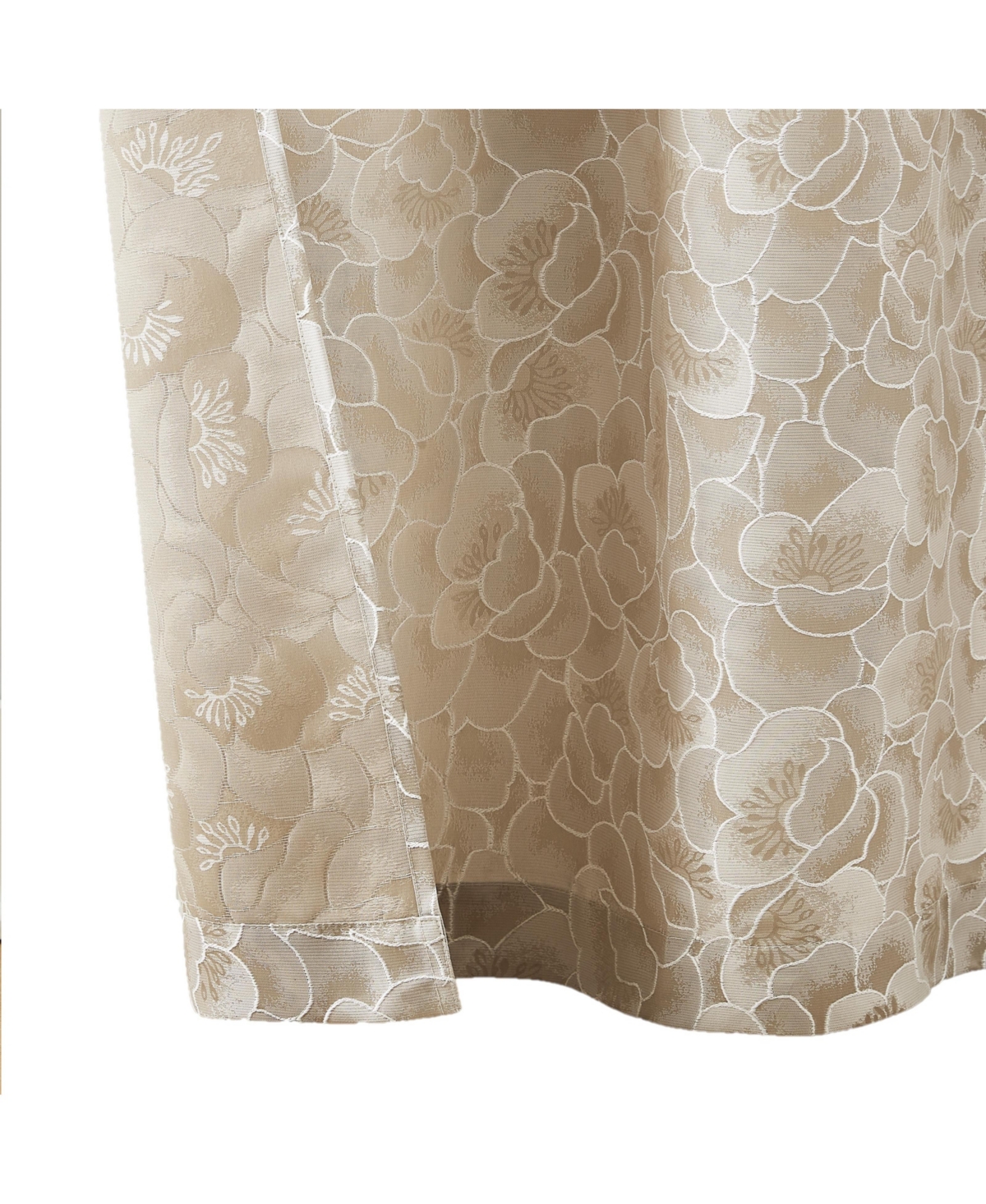 5th Avenue Lux Bythe Textured Grommet Window Curtain Panel Pair 2 Piece Window Curtain
