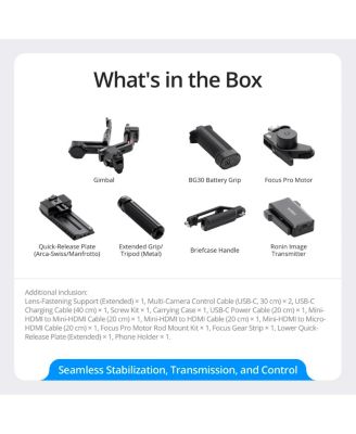 RS 4 Pro Combo Gimbal Stabilizer