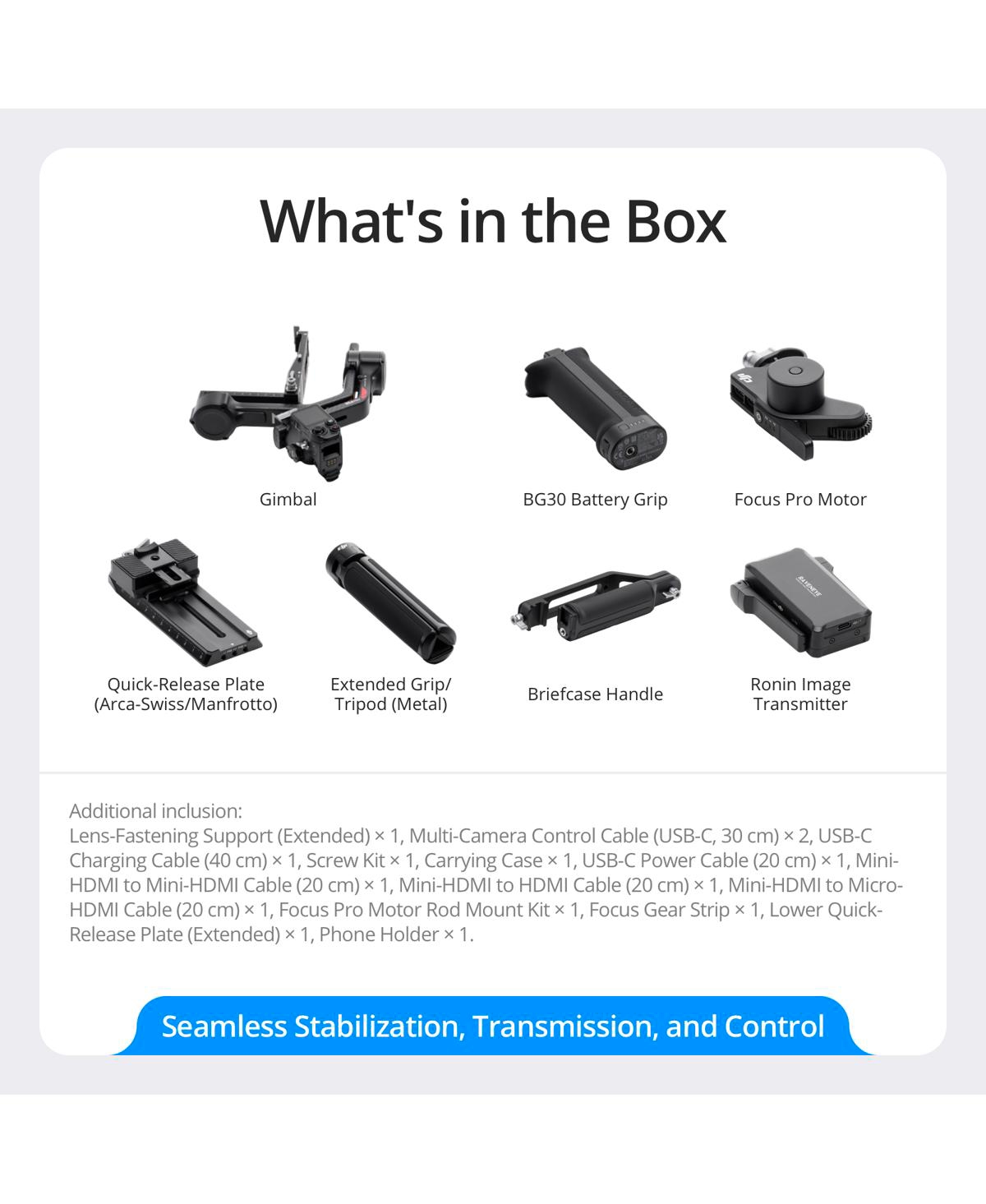 Dji Rs 4 Pro Combo Gimbal Stabilizer