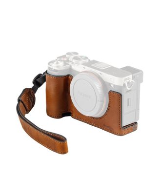 Camera Leather Case with Strap for Sony Alpha 7C II / Alpha 7CR