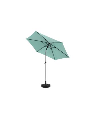 9FT Light Green Outdoor Patio Umbrella with Crank and Tilt