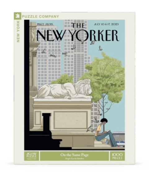 Детский пазл New York Puzzle Company On the Same Page 1000 Piece Puzzle