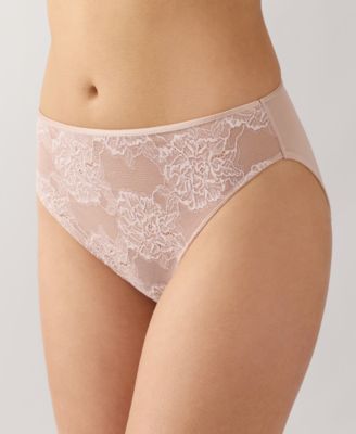 Women's Full Bloom Sheer Mesh Hi-cut Brief