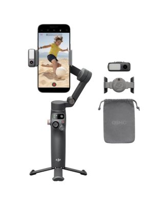 Osmo Mobile 7P Gimbal Stabilizer for iPhone, Android, Native Tracking, Lighting, 3-Axis Phone Gimbal, One-Tap Edit, Built-in Extension Rod