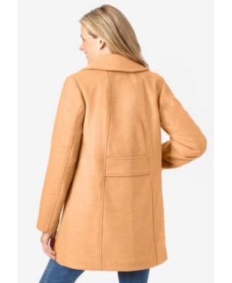 Women's Within Wool-Blend Double-Breasted Peacoat