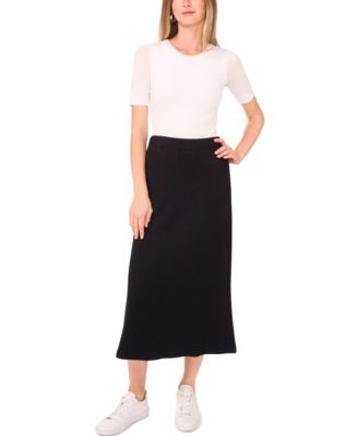 Women's Knit Pull-On Maxi Skirt
