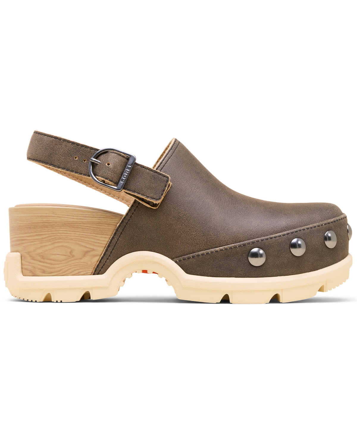 Sorel Women's Roam'n Clog Rvt Studded Clogs In Green