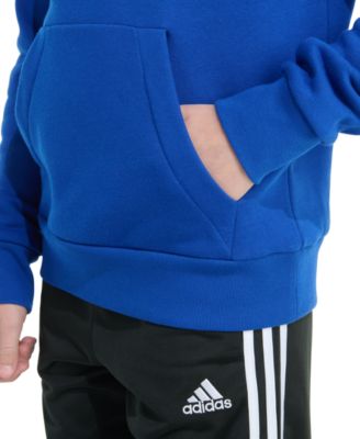 Big Boys' 8-20 Long Sleeve Graphic Fleece Pullover Hoodie