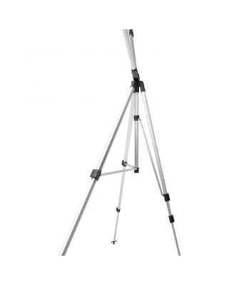 8x13' X-Drop Pro Wrinkle-Resistant Backdrop Kit with Stand, High-Key White Sweep