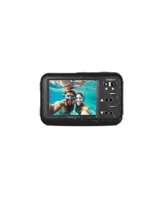 Minolta Duo MN50WP 48 MP AF 5K Ultra HD Waterproof Digital Camera with Dual Front & Rear LCD, Black