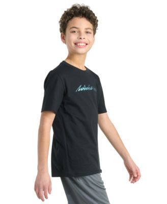 Big Boys' Short Sleeve Football Helmet T-Shirt