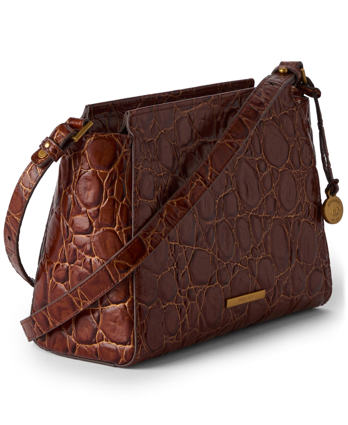 Brahmin Women's Hillary Sparkling Cider Barnard Crossbody Bag