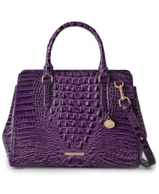 Finley Small Leather Satchel Bag