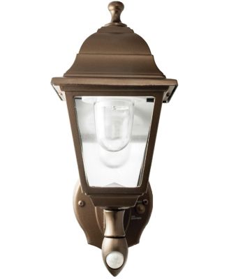 BATTERY-POWERED MOTION-ACTIVATED WALL SCONCE (Cool White LEDs) - Dark Bronze