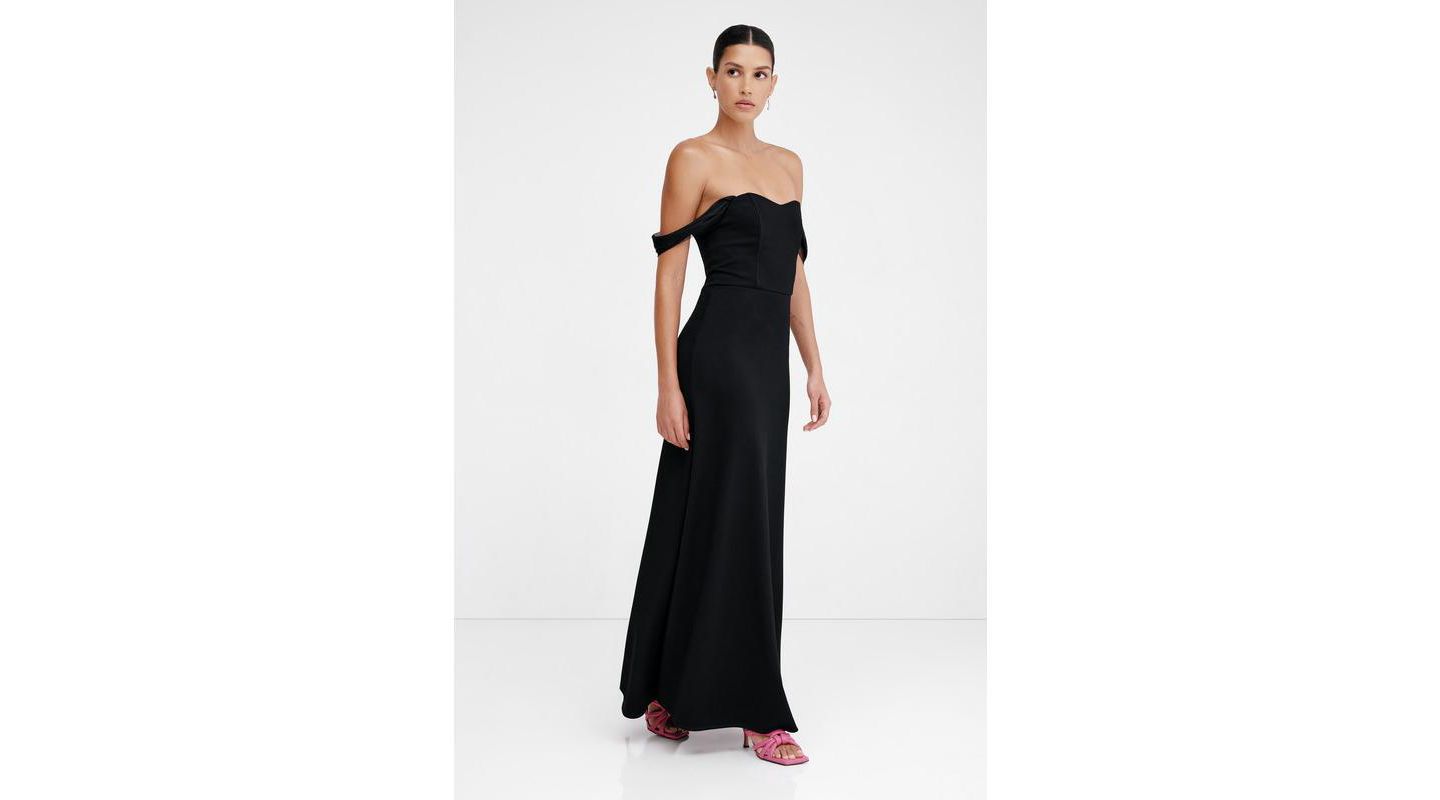 Женское платье Marcella Grace Multi-Way Boned Bodice A-Line Cocktail, цвет: Чёрный — фото 5
