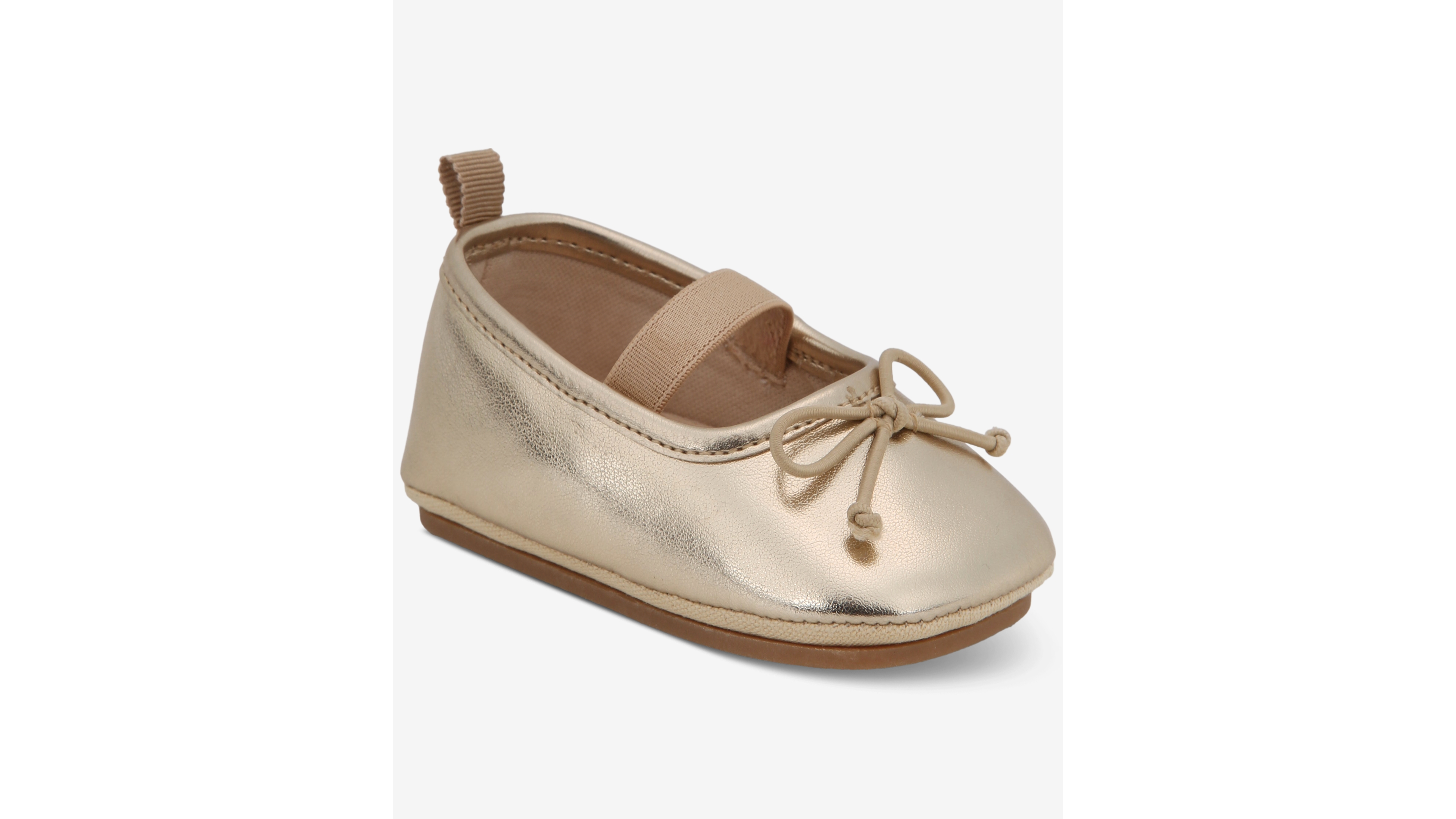First Impressions Baby Girls Hard Sole Metallic Ballet Flats, Macy's Exclusive