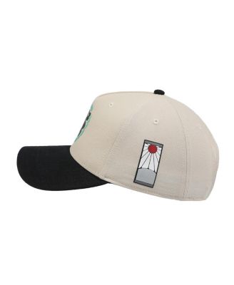 Kanji White A-Frame Snapback Hat