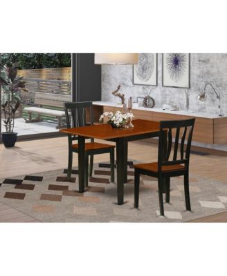 Dining Room Set Black & Cherry