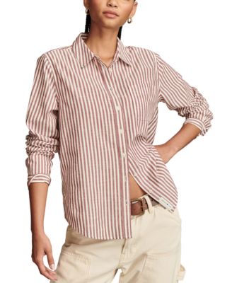 Lucky Brand - Cotton The Boyfriend Button-Down Shirt