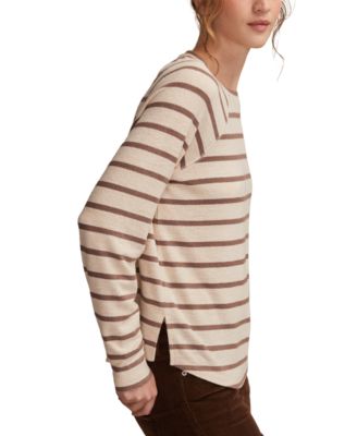 Women's Cloud Long Sleeve Crew Neck Sweater