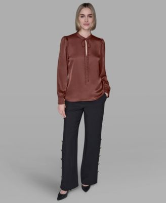 Women's Tie Neck Top