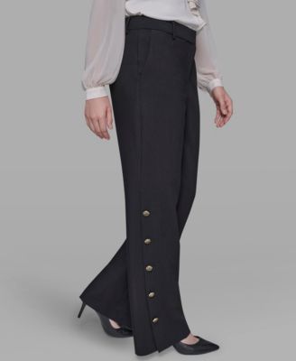 Women's Mid-Rise Flared Pants