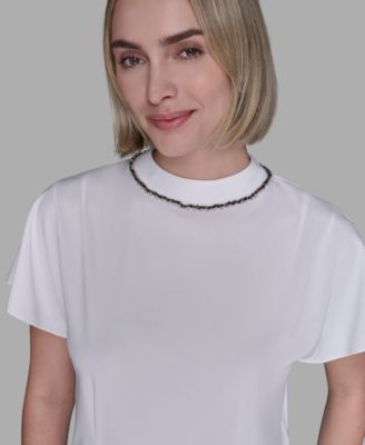 Women's Mock Neck Top