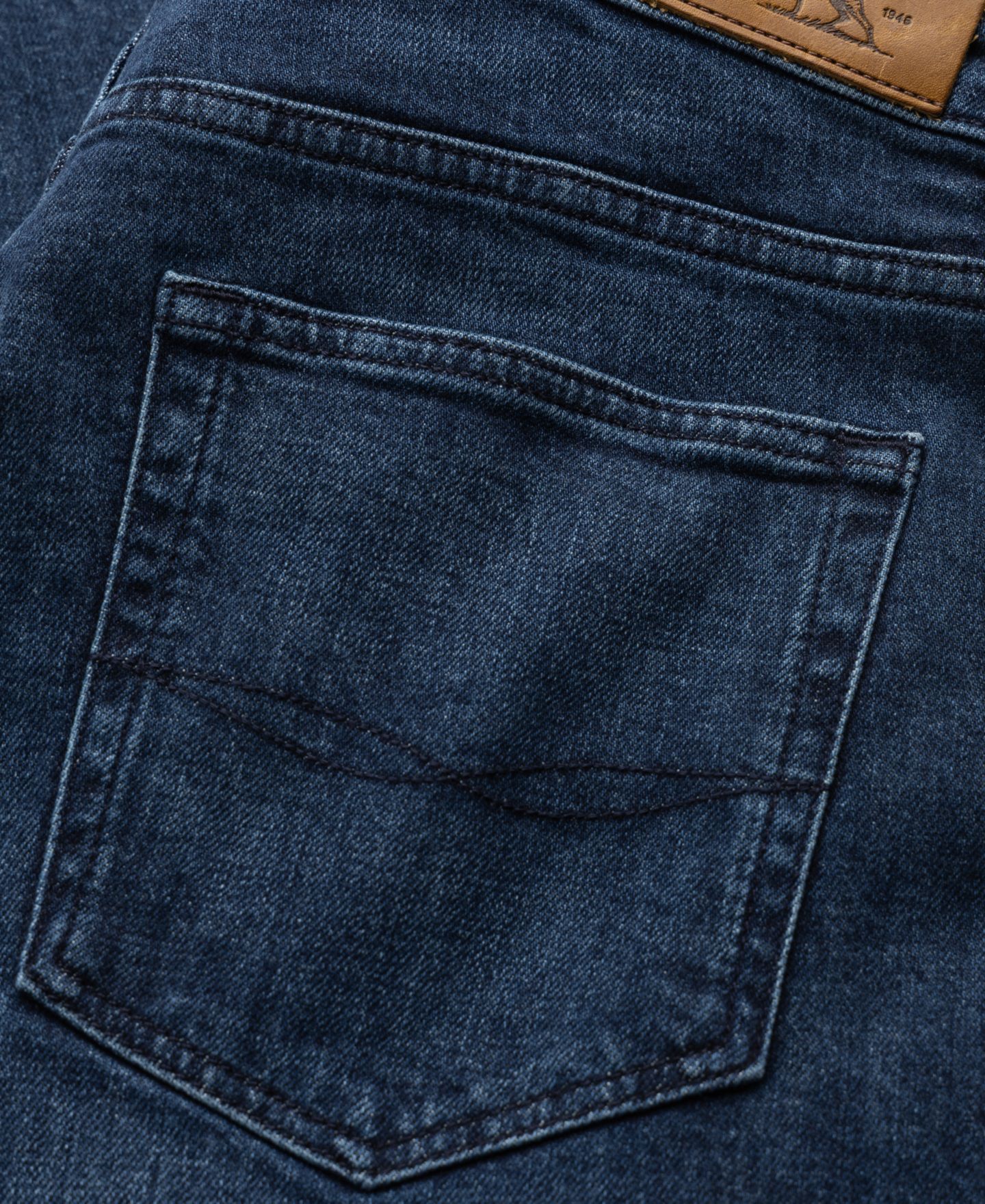 Мужские джинсы Rodd & Gunn Owaka Straight Fit Denim Jeans, цвет: Насыщенный синий — фото 3