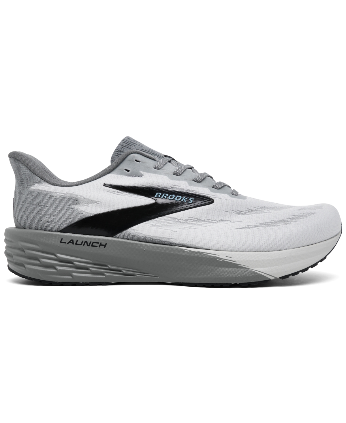 Brooks Men's Launch 11 Running Sneakers From Finish Line In Gray